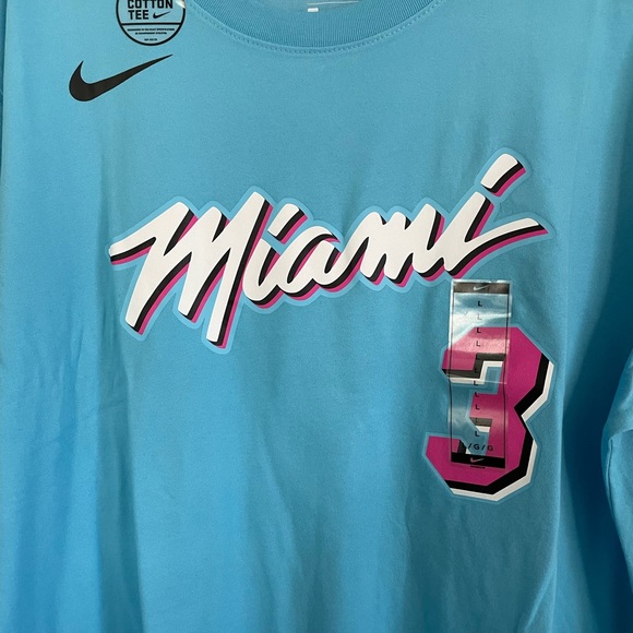 Nike Miami Heat Miami Vice Dwayne Wade Shirt - Picture 2 of 6